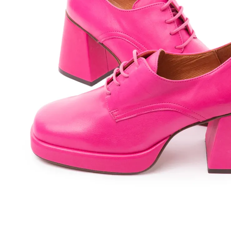 Women L'INTERVALLE Sevres Fuschia Leather