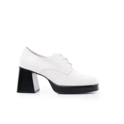 Women L'INTERVALLE Sevres White Leather