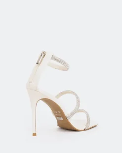 Women L'INTERVALLE Shamari, Off White Leather/Cuir Blanc Cassé