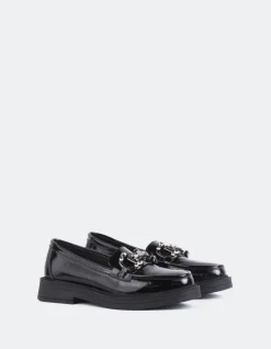 Women L'INTERVALLE Sheldawn Black Patent