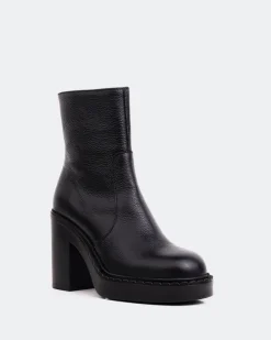 Women L'INTERVALLE Shivers Black Leather