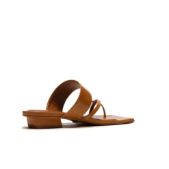 Women L'INTERVALLE Show Camel Leather
