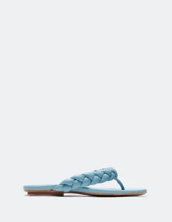 Women L'INTERVALLE Sirocco Blue Leather