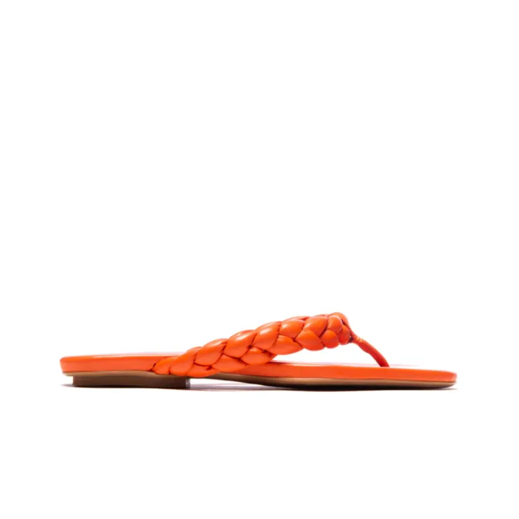Women L'INTERVALLE Sirocco Orange Leather