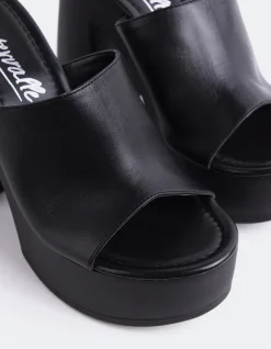 Women L'INTERVALLE Smyrni Black Leather