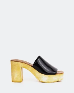 Women L'INTERVALLE Snicker Black Leather