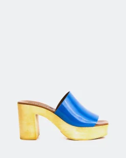 Women L'INTERVALLE Snicker Blue Leather