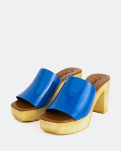 Women L'INTERVALLE Snicker Blue Leather