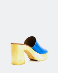Women L'INTERVALLE Snicker Blue Leather