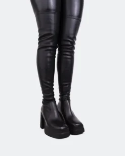 Women L'INTERVALLE Sofo Black Stretch