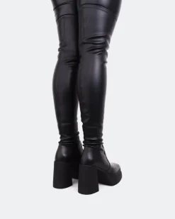 Women L'INTERVALLE Sofo Black Stretch