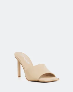 Women L'INTERVALLE Sosua, Camel Leather/Cuir Chameau