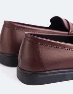 Women L'INTERVALLE Sperry Burgundy Leather