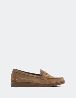 Women L'INTERVALLE Sperry Cognac Suede