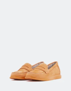 Women L'INTERVALLE Sperry Orange Suede