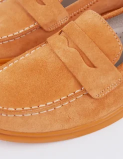 Women L'INTERVALLE Sperry Orange Suede