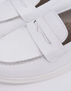 Women L'INTERVALLE Sperry White Leather