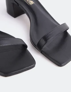 Women L'INTERVALLE Spirea Black Leather