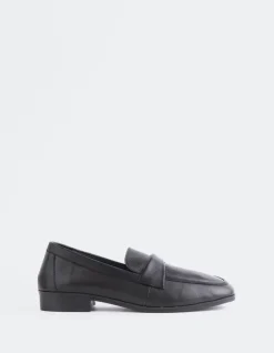 Women L'INTERVALLE Splice Black Leather