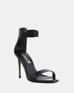 Women L'INTERVALLE Springs Black Leather