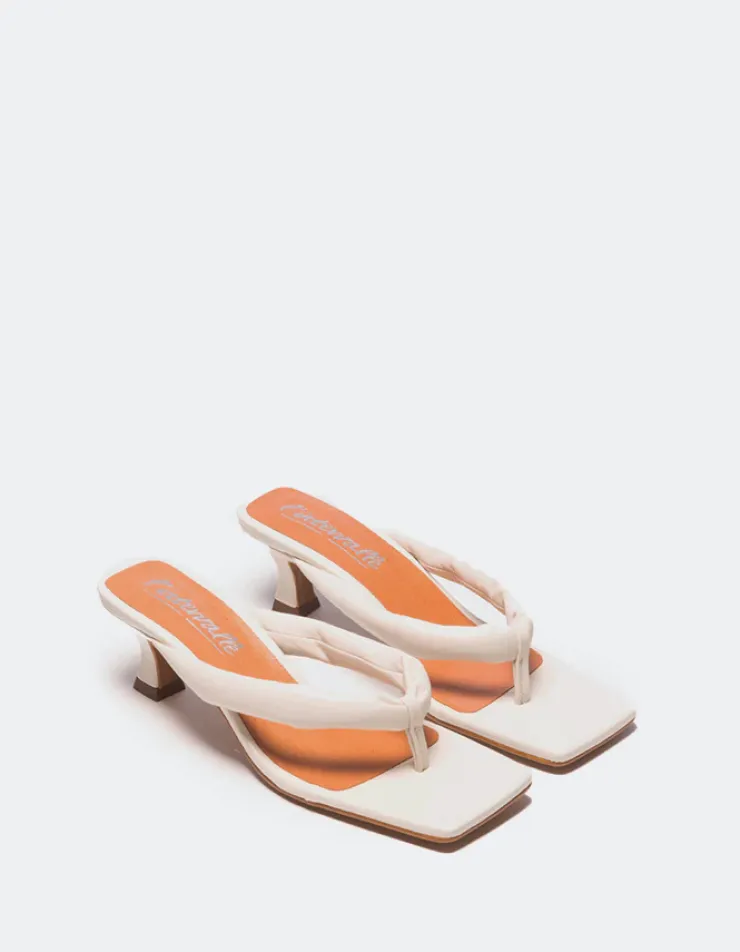 Women L'INTERVALLE Spritz Off White Leather