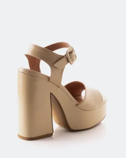 Women L'INTERVALLE Stafilos Nude Leather