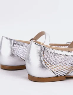 Women L'INTERVALLE Starflower Silver Leather