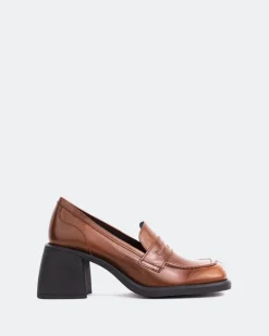 Women L'INTERVALLE Station Chestnut Leather