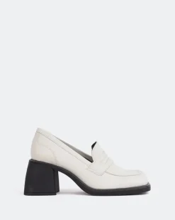Women L'INTERVALLE Station Off White Leather