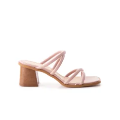 Women L'INTERVALLE Strada Light Pink Leather