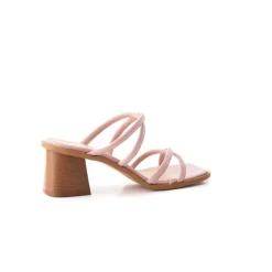 Women L'INTERVALLE Strada Light Pink Leather