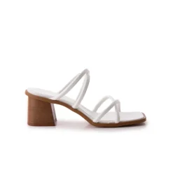 Women L'INTERVALLE Strada White Leather