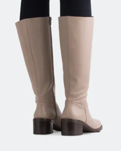 Women L'INTERVALLE Svetlana Taupe Leather