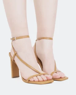 Women L'INTERVALLE Swing Camel Leather