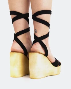 Women L'INTERVALLE Sybille Black Suede
