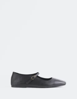 Women L'INTERVALLE Sylph Black Leather