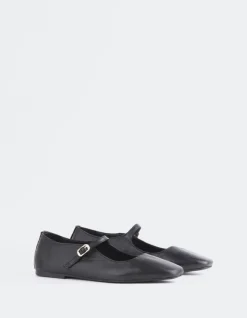 Women L'INTERVALLE Sylph Black Leather