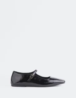 Women L'INTERVALLE Sylph Black Patent