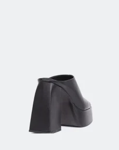 Women L'INTERVALLE Taboo Black Leather