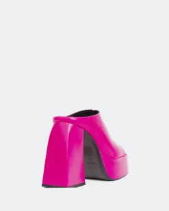 Women L'INTERVALLE Taboo Pink Leather