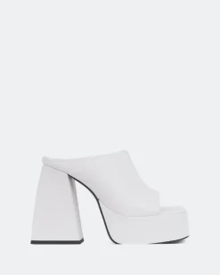 Women L'INTERVALLE Taboo White Leather