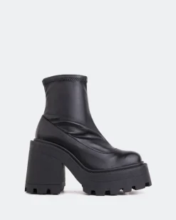 Women L'INTERVALLE Tana Black Leather