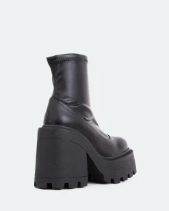Women L'INTERVALLE Tana Black Leather