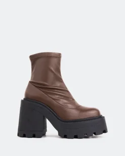 Women L'INTERVALLE Tana Brown Leather