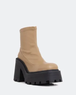 Women L'INTERVALLE Tana Cream Leather