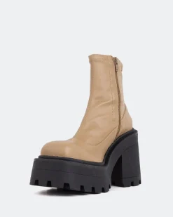 Women L'INTERVALLE Tana Cream Leather