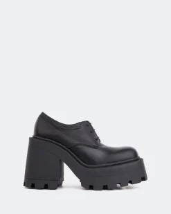 Women L'INTERVALLE Tandi Black Leather