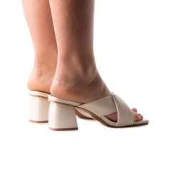 Women L'INTERVALLE Tango Cream Leather