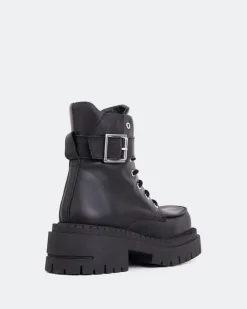Women L'INTERVALLE Tanny Black Leather