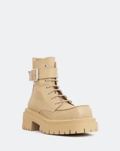 Women L'INTERVALLE Tanny Cream Leather